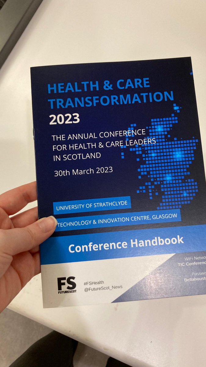 Great day at the Health & care transformation conference @FutureScot_News #FSHealth #Digital #digitalhealth #innovation #nhslothian #nhsscotland