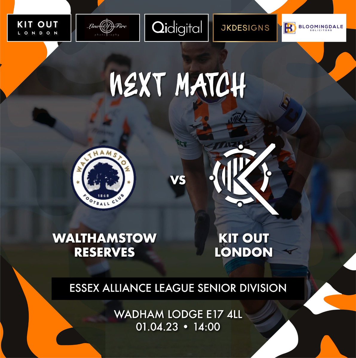 kol_cc's tweet photo. π Wadham Lodge, Kitchener Rd, E17 4LL
π @EssexAllianceFL
π 01/04/22
β° 14:00 GMT
ποΈ @stowfcreserves
.
.
.
.
#footballlove #kitoutlondon #london #soccer #grassrootsfootball #ballers #eastlondon #youtube #photo #facebook #instagram #twitter #socialmedia #ourcityourrules https://t.co/rRhYNynvAX