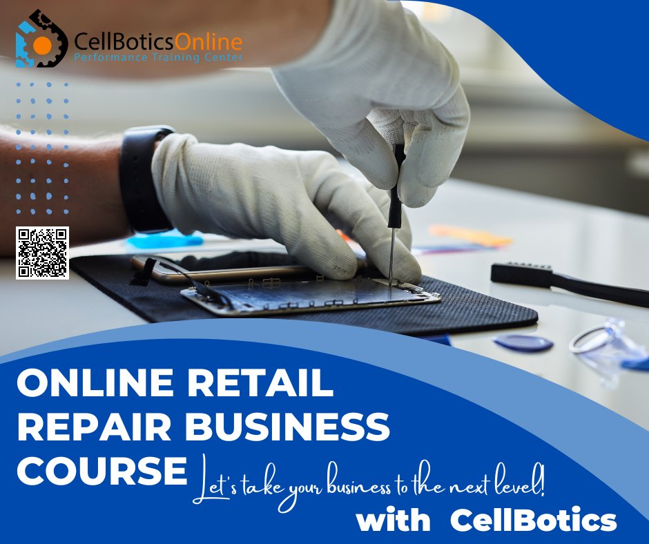CellBotics's tweet image. Own a repair business? Check out our Mobile or Retail Business Owner Courses to maximize profits! #cellbotics #business #repairtraining cellboticsonline.com