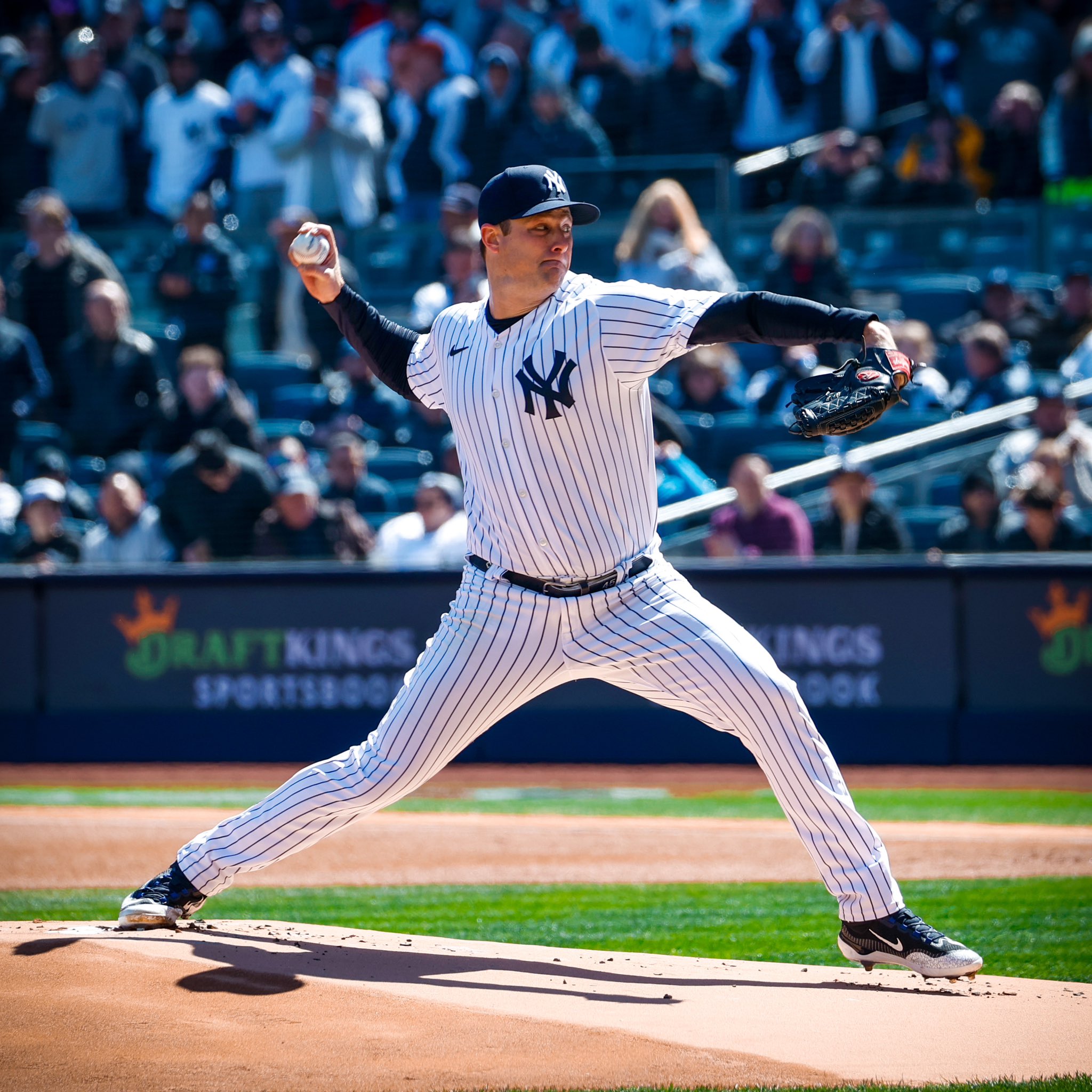 Gerrit Cole pitching