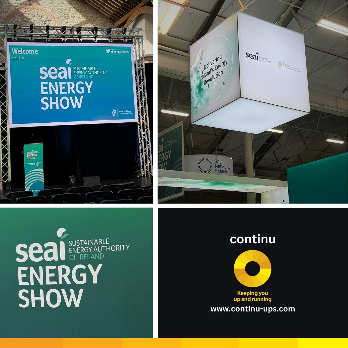 #SEAI8: Continu &amp; industry leaders boost sustainable energy in Ireland! The event covered Home/Community Energy, Business, Tech, Data &amp; more. CEO Alison McFadden: "We are helping to transform business energy consumption." #SustainableEnergy #EnergySector #Continu #GreenFuture