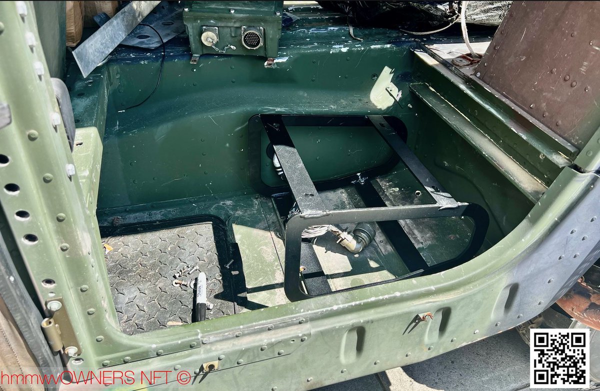 HmmwvOwners's tweet photo. Do you own a 2 man #HMMWV and need ideas on how to install a rear seat?  Here is an option.  Come and join our discord for help in buying the right #humvee from the auction and working on it. 

https://t.co/WyhEpaQAlc

#hmmwvOWNERS
#NFTshill 
#nftsale 
#NFTProjects 
#NFTCommunity https://t.co/Yu7M2ML7v0
