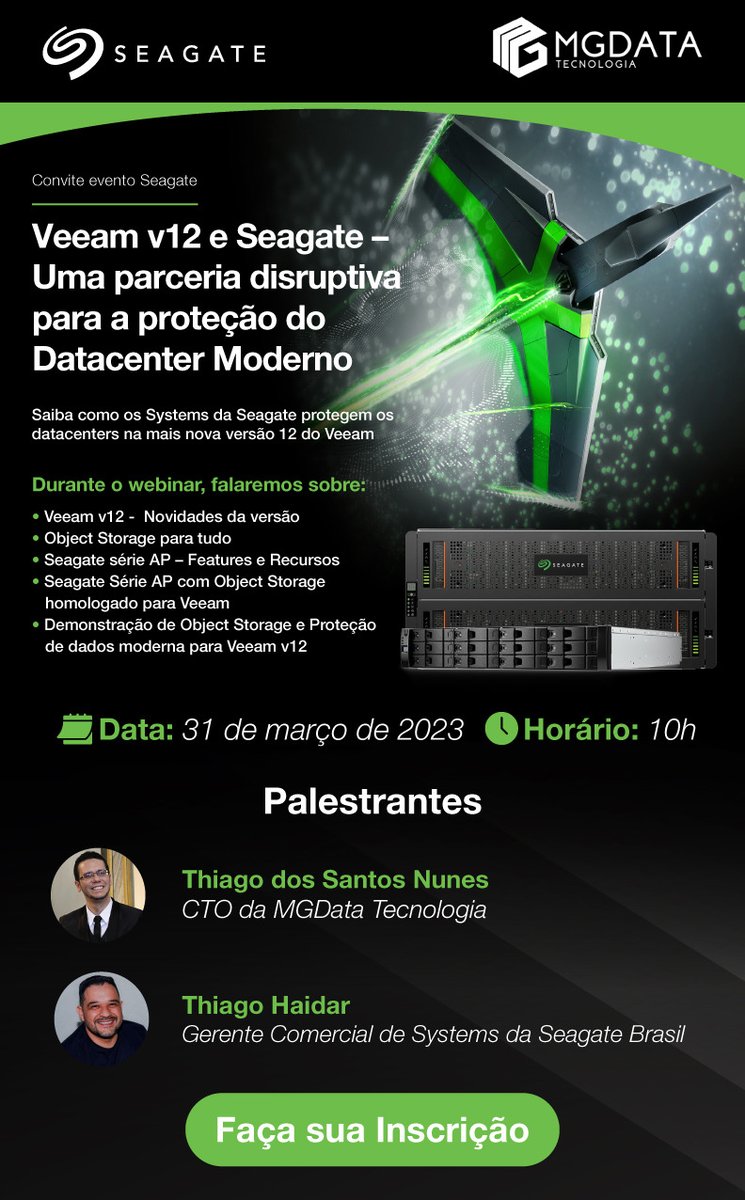 tdsn007's tweet photo. Amanhã é o Dia Mundial do Backup!

Para comemorar essa data, preparamos um evento muito importante com nossos parceiros @seagatebrasil.

Queremos balançar um bocado o mercado nacional então estava um pouco off uns tempos preparando tudo.
Cadastre-se aqui:
https://t.co/wiPMJh8Hmq https://t.co/qIupcv7Qdi