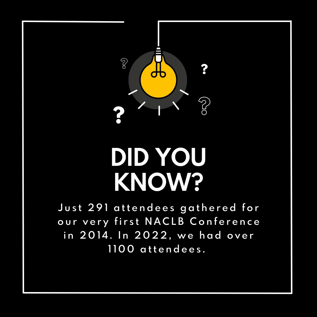 NACLBConference's tweet photo. 9 years later, we have almost quadrupled our attendance from our very first conference in 2014. Come join over 1100+ brokers and lenders at Caesars Palace for our 9th Annual NACLB Conference and Expo! Visit https://t.co/9G4SeTzeUR to register now. https://t.co/yfTzOD39FF