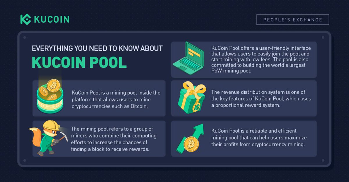 KucoinIndia's tweet photo. #cryptocurrency बाजार पर बेहतर पुरस्कार प्राप्त करने से खुद को रोकने के लिए एक ब्लॉक खोजें

यहीं पर #KuCoinPool जैसे माइनिंग पूल के लाभ काम आते हैं।

👉https://t.co/R92bWfMkQd https://t.co/jV6vMMRZeo