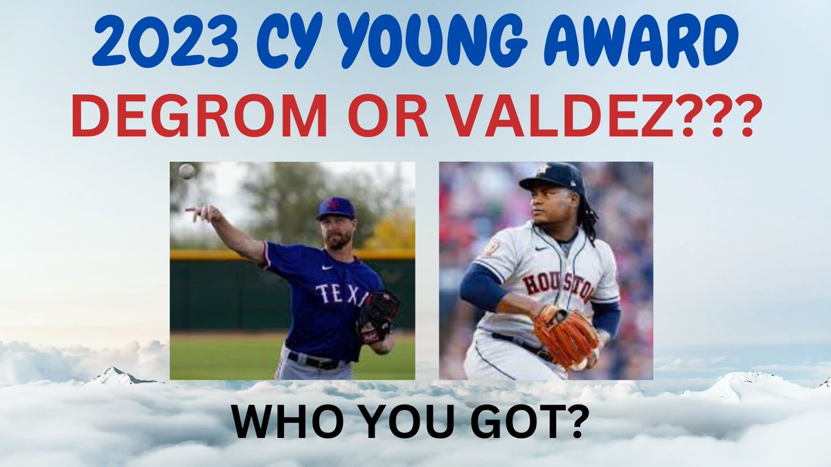 Texas Baseball on Twitter "Jacob deGrom or Framber Valdez Whose