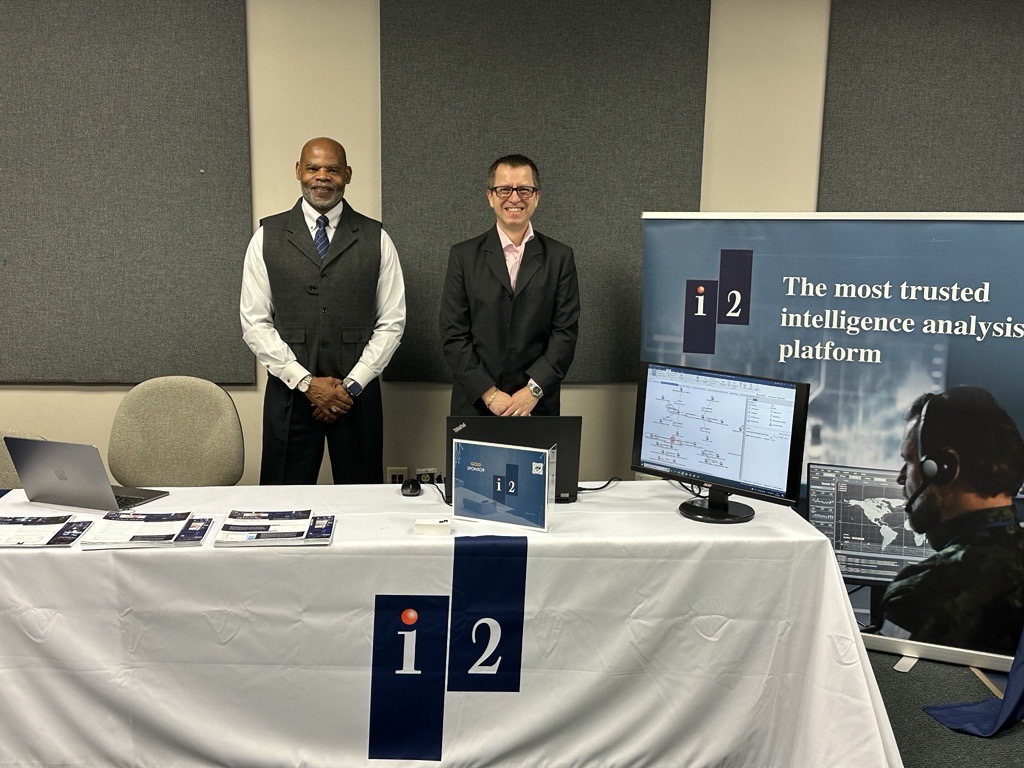 i2_group's tweet image. i2 are @CarolinasCrime conference today and tomorrow. At 11.15am tomorrow, Roger and Jean-Marc will be presenting a scenario-based solutions demo using #i2AnalystsNotebook. Make sure you check it out if you are there! bit.ly/3nyGnne #CCAA #IntelligenceAnalysis