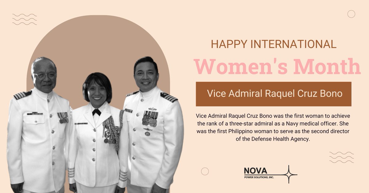 #HappyWomenHistoryMonth Raquel Cruz Bono, MD, MBA, FACS, we celebrate you for all your accomplishments and for breaking down barriers for women in the U.S. Navy.