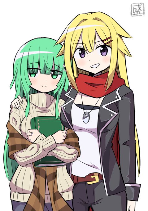 サクカ用に描いた17歳ふたり 