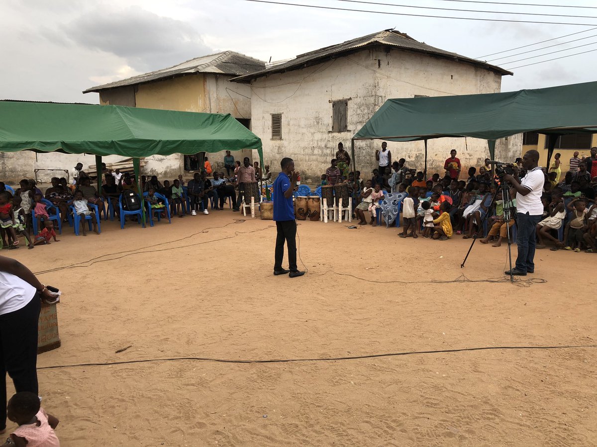 pBonney_'s tweet photo. The #SBCC train has landed at Bantuma in Elimina . As we continue engaging community members and authority in finding solutions to our everyday challenges in the community with active support from @UNICEFGhana @thegbcghana  @kobengkyereh @cmghana https://t.co/HmzlJg6AhQ