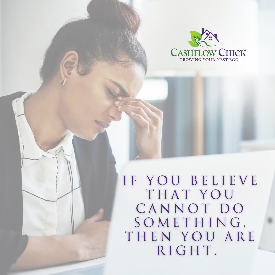Cashflow_Chick's tweet photo. But if you think note investing is something that you CAN do, then you are right! 💯

The first step in being a successful note investor is believing in yourself. 💗 And THEN get EDUCATED! https://t.co/GZBJftrVvT