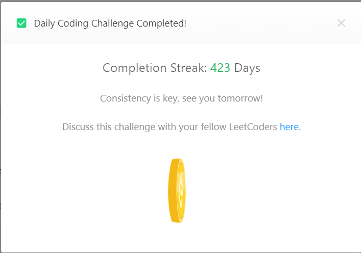guptatarang05's tweet photo. Day 423:

#girlswhocode #consistency #DSA #WomenInFinTech #javadeveloper #coding500Days #codingpractices #codeincommunity #leetcode #design #codinglife #100daysofcoding #Java #Algorithms #learninganddevelopment https://t.co/3kdTAStYx9