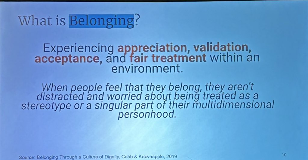 nkarakla's tweet image. Enjoying my time at the #APBS2023 conference and gained so much inspiration from the keynote speaker this morning 🙌 #DrNikoleHSims