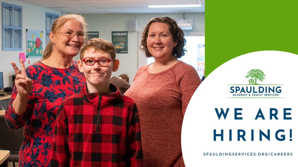 Do you know someone looking for a #NewHampshire career with great health benefits, retirement benefits, work-life benefits, and professional development benefits?

Explore the Spaulding Academy &amp; Family Services benefits package today: bit.ly/3DxkLMW