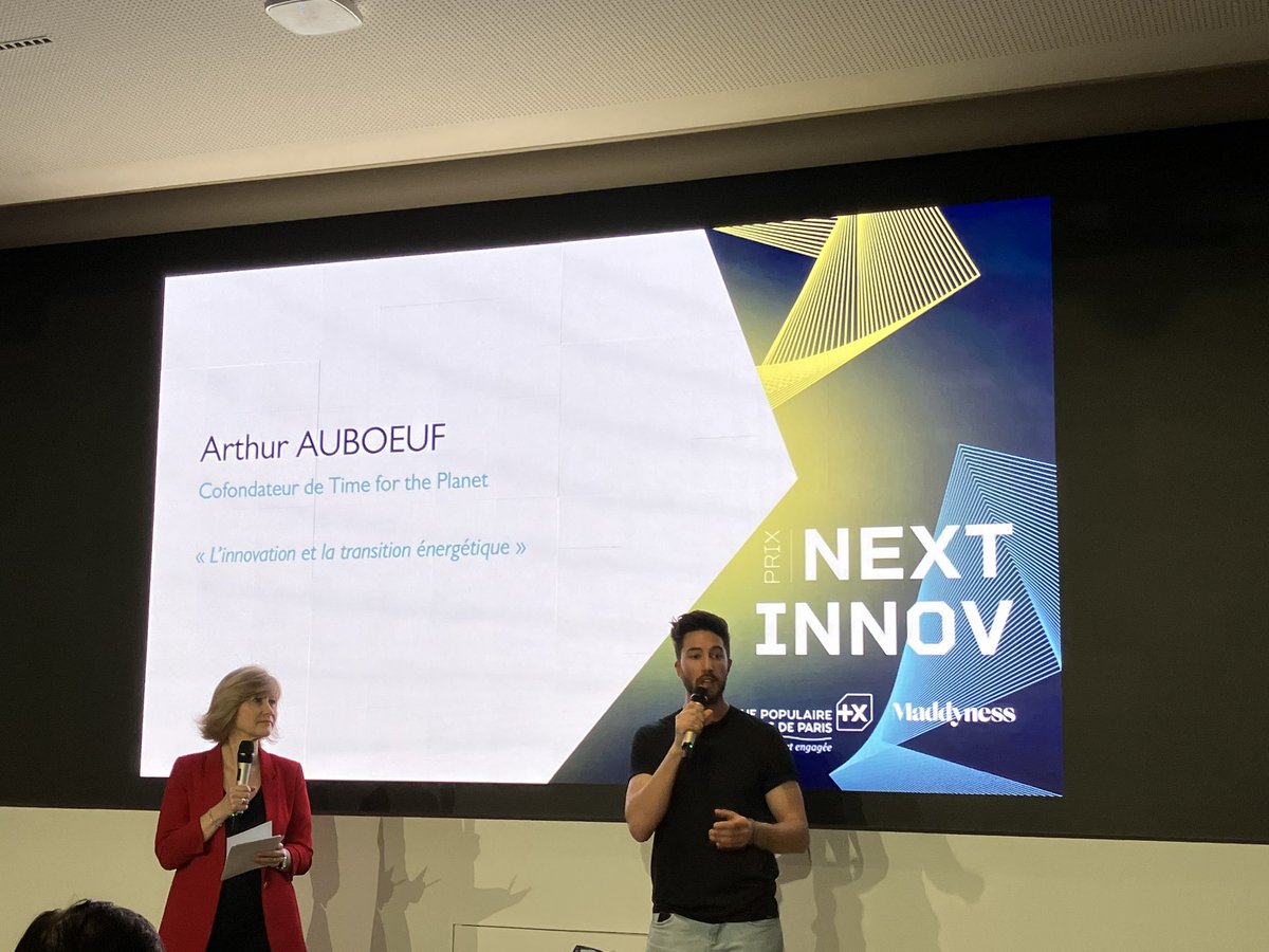 Zoom sur la société Time for the planet par son cofondateur Arthur Auboeuf #NextInnovBPRI ♻️
#innovation #startup

<a href="/sebbourguignon/">Sébastien Bourguignon</a> <a href="/RLDI_Lamy/">Lionel Costes</a> <a href="/baski_LA/">Baskaran Ambalavanan</a> @Analytics_659 <a href="/jeancayeux/">Jean CAYEUX (Hour CET)</a> <a href="/CurieuxExplorer/">Dev Khanna</a> <a href="/AnthonyRochand/">Anthony Rochand</a> <a href="/enilev/">Eveline Ruehlin</a> <a href="/NevilleGaunt/">Neville Gaunt 💡💡💡</a> <a href="/TheAdityaPatro/">Aditya Patro #CES2026</a>