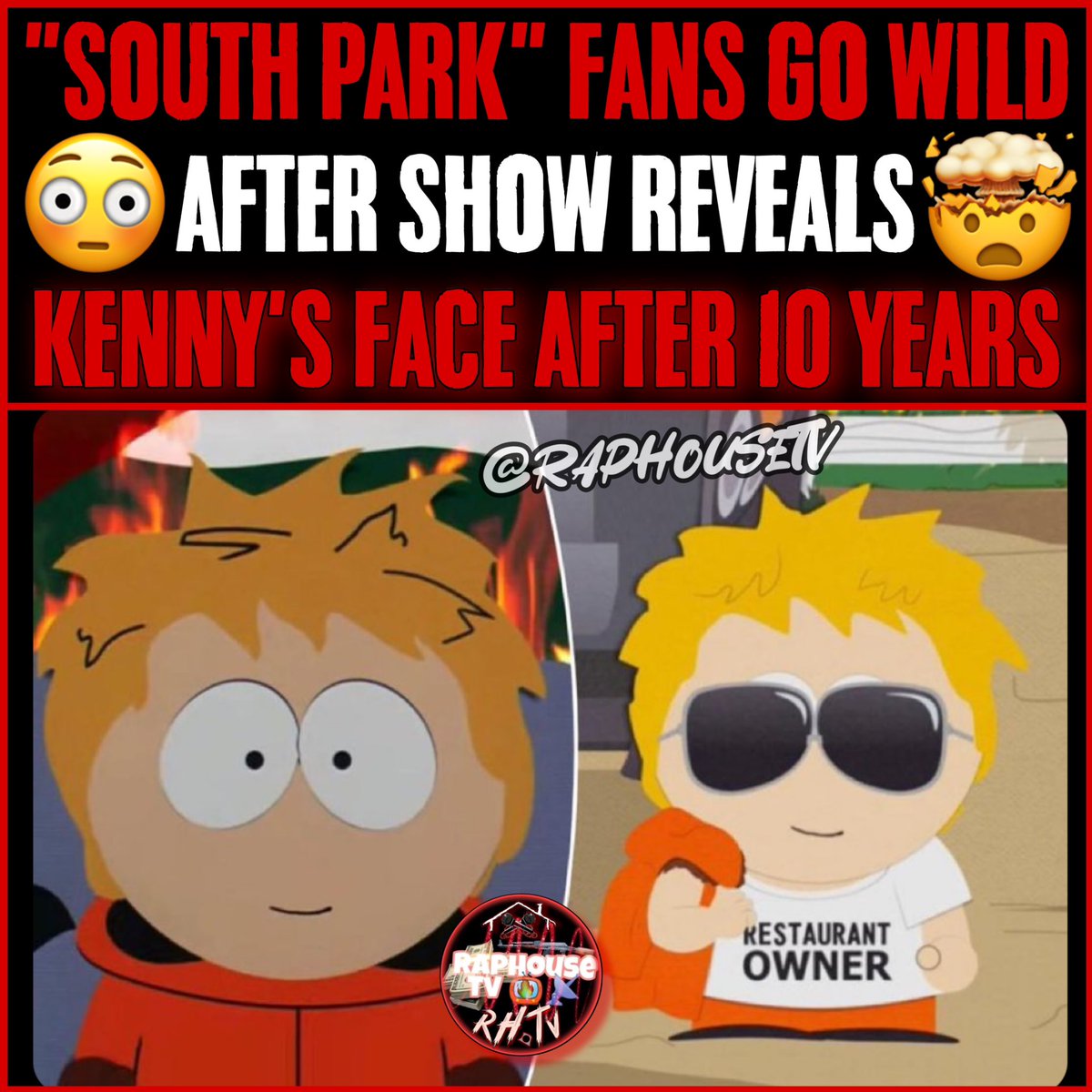 kenny south park face
