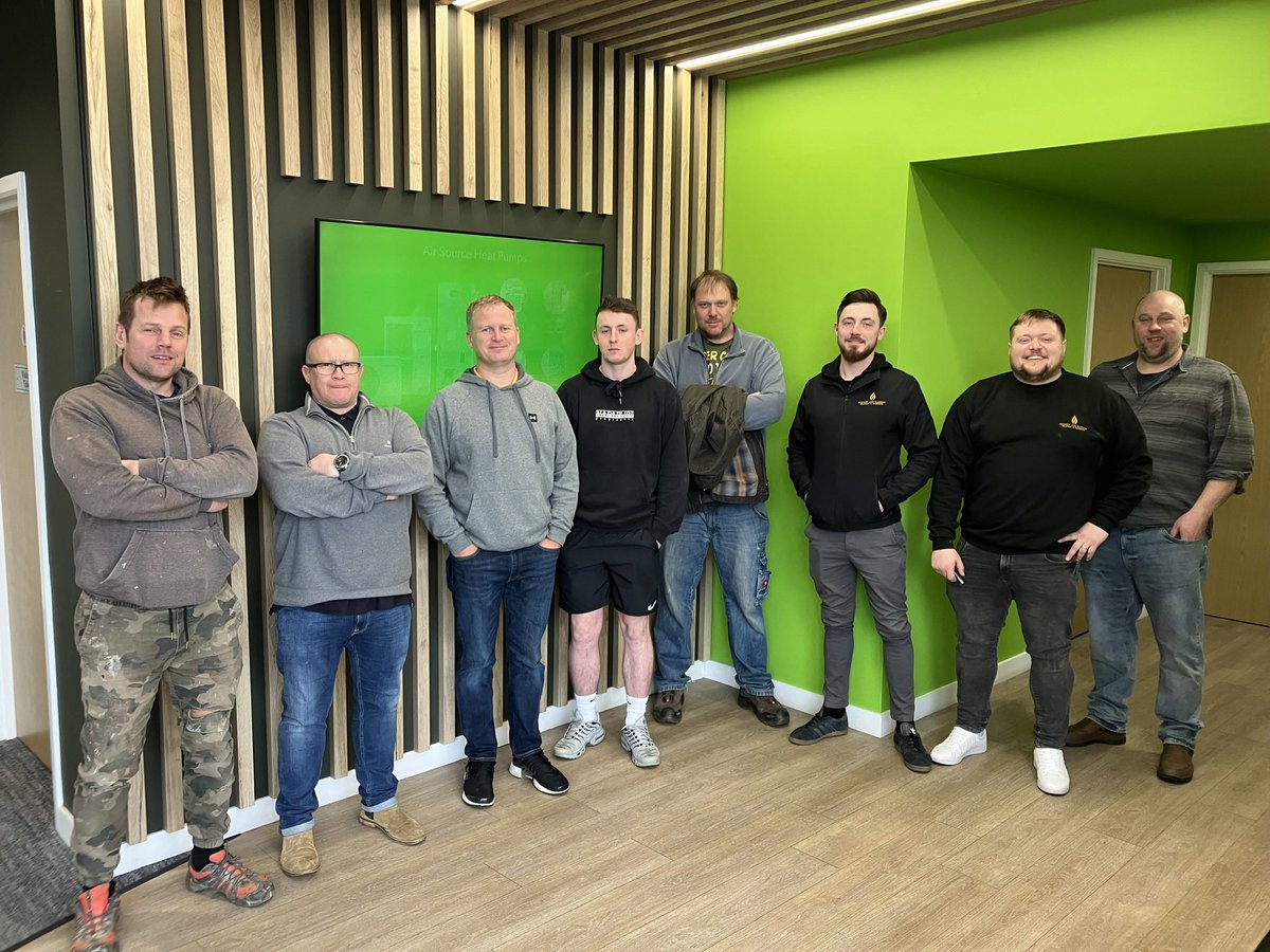 This week another group joined our growing list of registered Joule heat pump installers. You can reserve your place on the next course via our website… joule.ie/events/