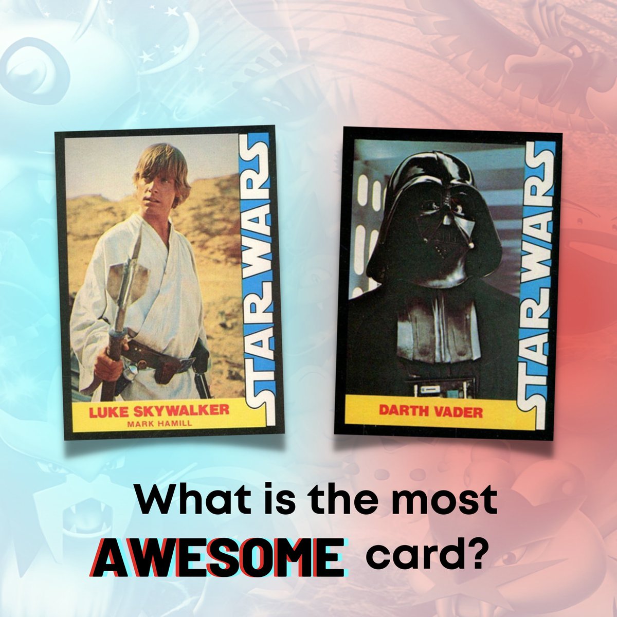 Star Wars fans, speak up! 🤩

#SOC #gradingcards #tradingcards #specialonecards #gradingcardservice #starwars #starwarsfans #starwarscommunity #lukeskywalker #darthvader