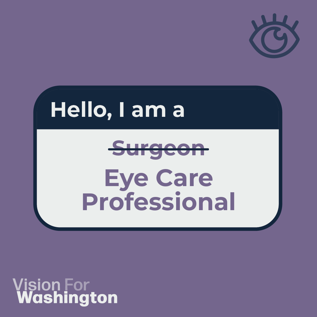 VisionforWA's tweet photo. Optometrists and Ophthalmologists both refer to themselves as “eye doctors” but their training and expertise vary greatly. Make sure you know what type of eye care professional you should be seeing: https://t.co/5q5k8IRb0i #SurgeryBySurgeons #VisionForWA #EyeHealth https://t.co/1MNftugkTR