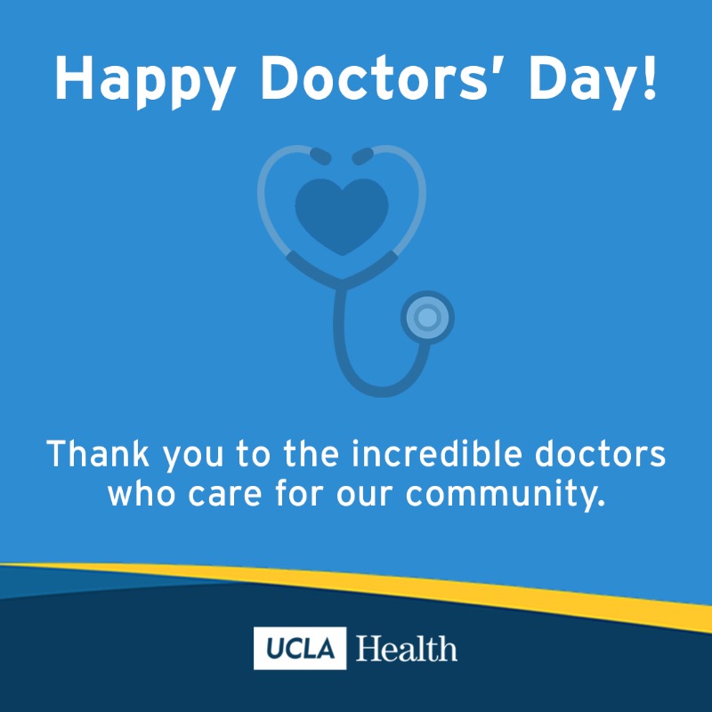 UCLA Health on Twitter "We are grateful to all physicians for their