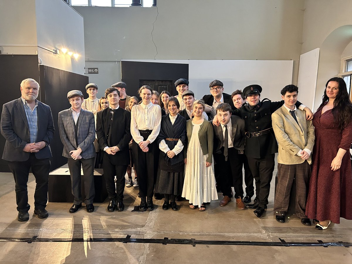 StPetersCork's tweet photo. The final curtain here @StPetersCork tonight. Looking forward to the Deputy Lord Mayors visit and the actors families. Interesting visit form the local Act1 Military Film service !
@corkcitycouncil @corkbeo https://t.co/6RvHgknnWN