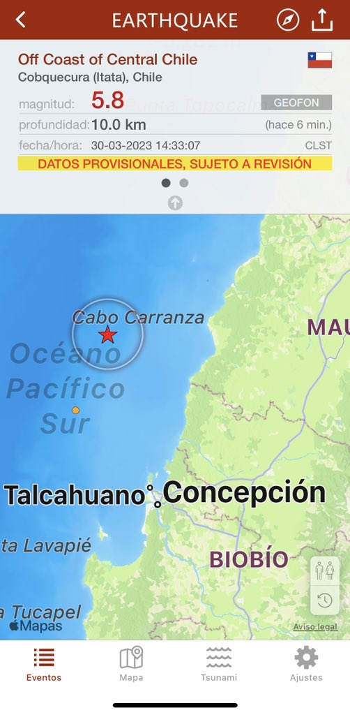salnero's tweet photo. Se sintió en Temuco… https://t.co/8bX1mKwXRA