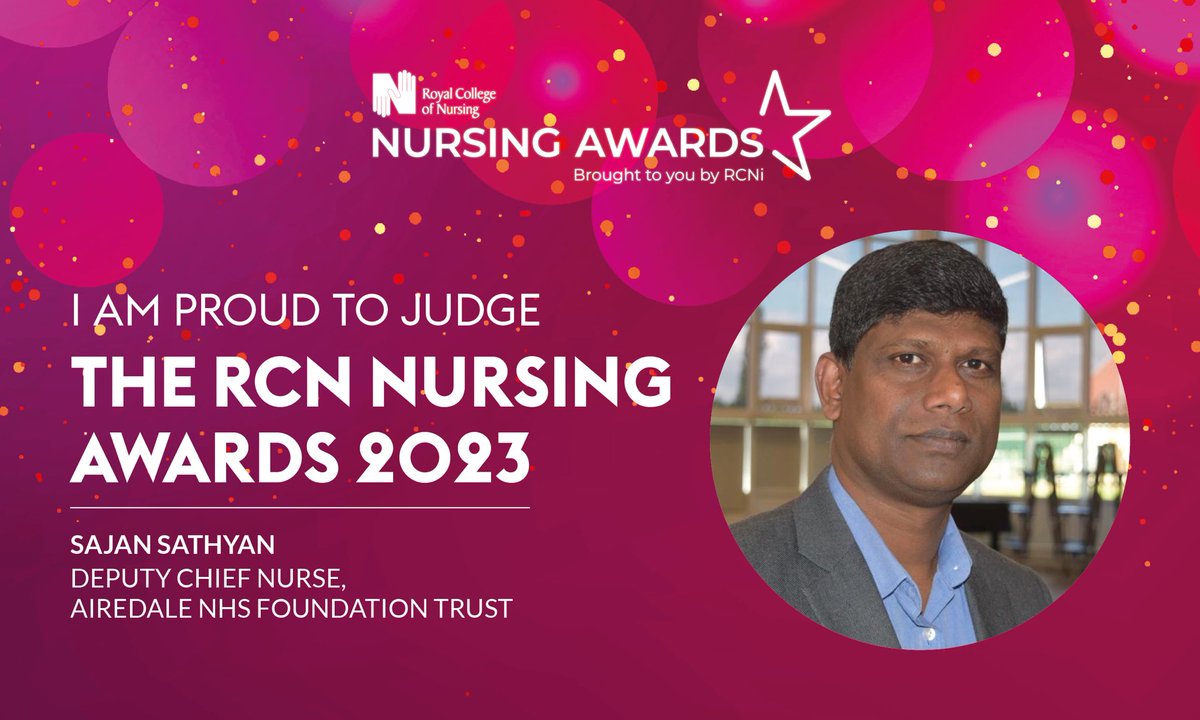 I am delighted to join the judging panel for the prestigious RCN Nursing Awards.I can't wait to hear examples of innovative nurse-led projects.Enter now and share the impact nurses have in improving patient care.Entries for #RCNawards close 28 April.
rcn-nursing-awards.co.uk
