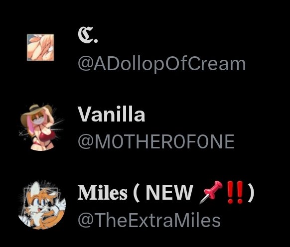 M0THER0F0NE's tweet photo. https://t.co/ucjx0Qgvwb

Just incase y'all didn't know; I actually have three Sonic Verse accounts.

All are 18+ and NSFW; Give them a follow ♡ https://t.co/XBTZ2NtoZO
