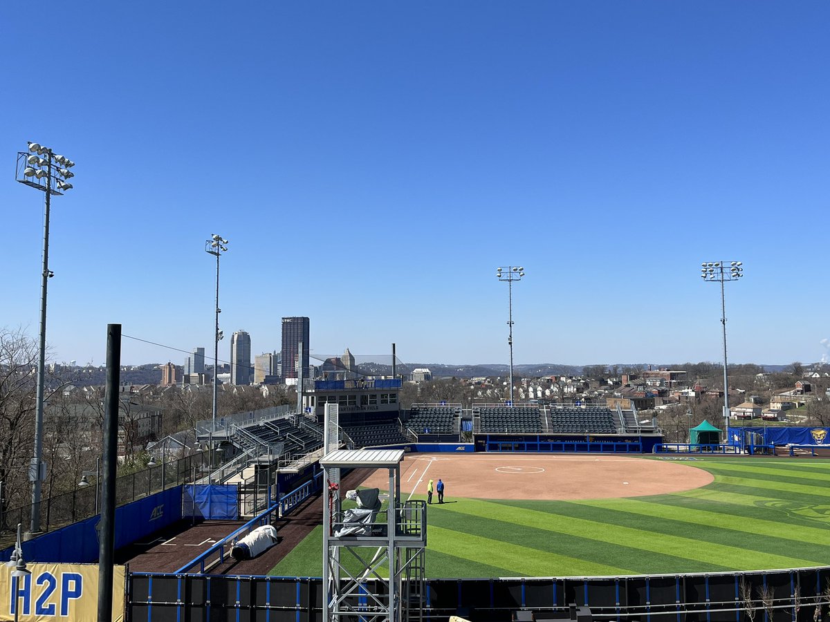 Pitt_ATHLETICS's tweet image. It’s a BEAUTIFUL day in Oakland! 😍