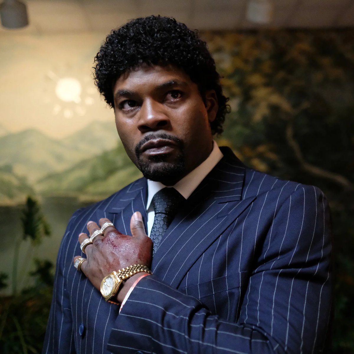 _dallas2's tweet photo. “ Rule # 5 show no love, love will get you killed” #SnowfallFX https://t.co/dxyx89lAms