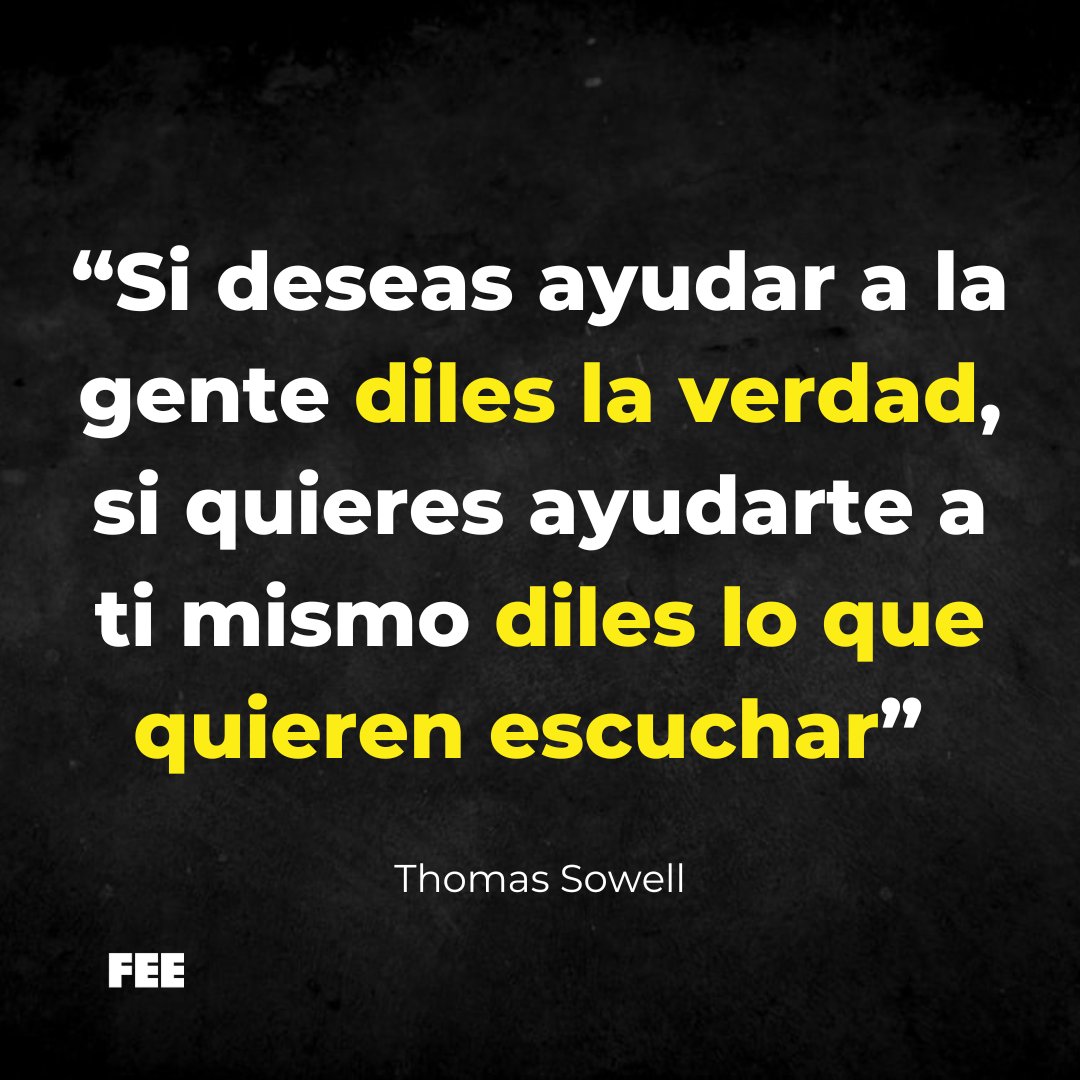 Thomas Sowell. ✍️