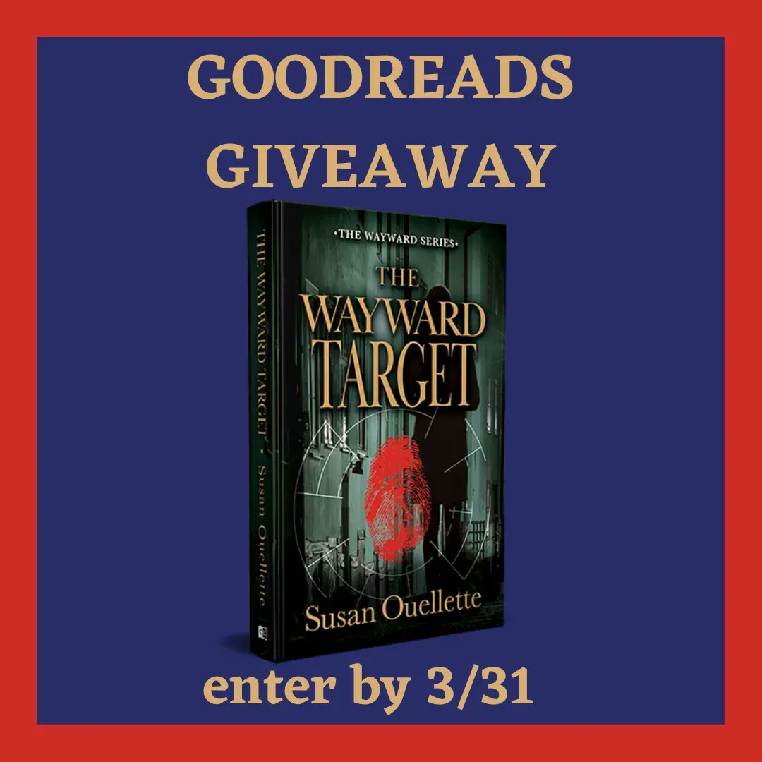 CamCatBooks's tweet photo. We're giving away 5 ARCs of #TheWaywardTarget by Susan Ouellette. Head over to Goodreads today to enter before the giveaway ends!
Enter here: https://t.co/FlUTscY9ML https://t.co/nImLnwAE7K
