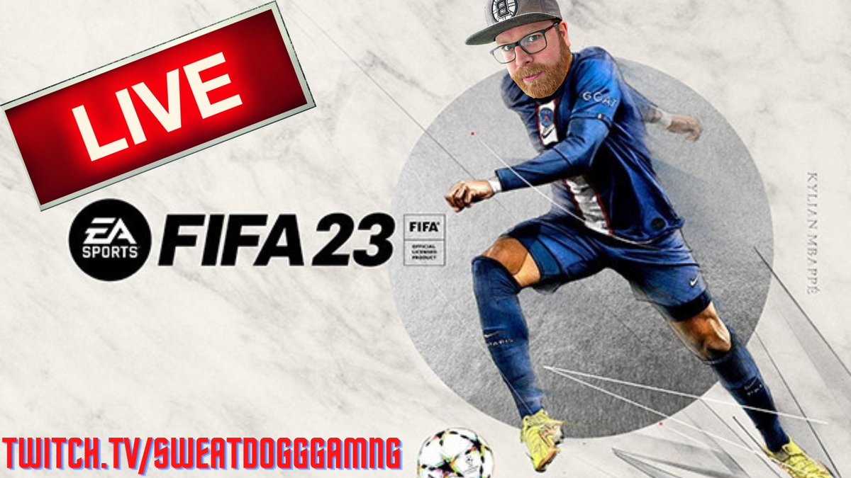 SweatD0gg's tweet photo. 🚨🚨🚨GOING LIVE🚨🚨🚨
It’s FIFA 23 time on FUT 💪
You voted for FUT objectives
So here we go!!!
Come watch me rage and cry over my bad pack pulls now on #twitch
https://t.co/VyNf7vuaxP
#fut23 #fifa23 #rivals #fifaobjectives #packs #packluck #EACreatorNetwork https://t.co/sEanLPVv3L