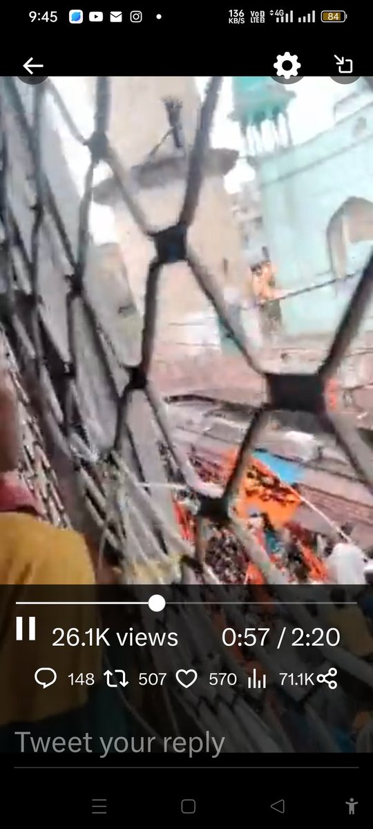 kparveen2005's tweet image. Is it the way of celebrating RamNavmi ? 
Why AndhBhakts are intrested to shout infront of #Masjids? 
BJP spoiled the youths of #India instead of providing employment they made them gundas .
In this way you will establish #HinduRashtra?