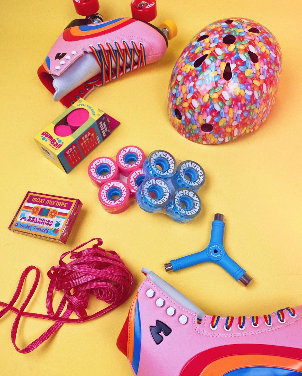 katesskates's tweet image. We&apos;ve got more skate goodies than you can shake a roller skate at - including all these lovelies in stock and ready to ship today! kateskates.co.uk #rollerskating #rollerskaters