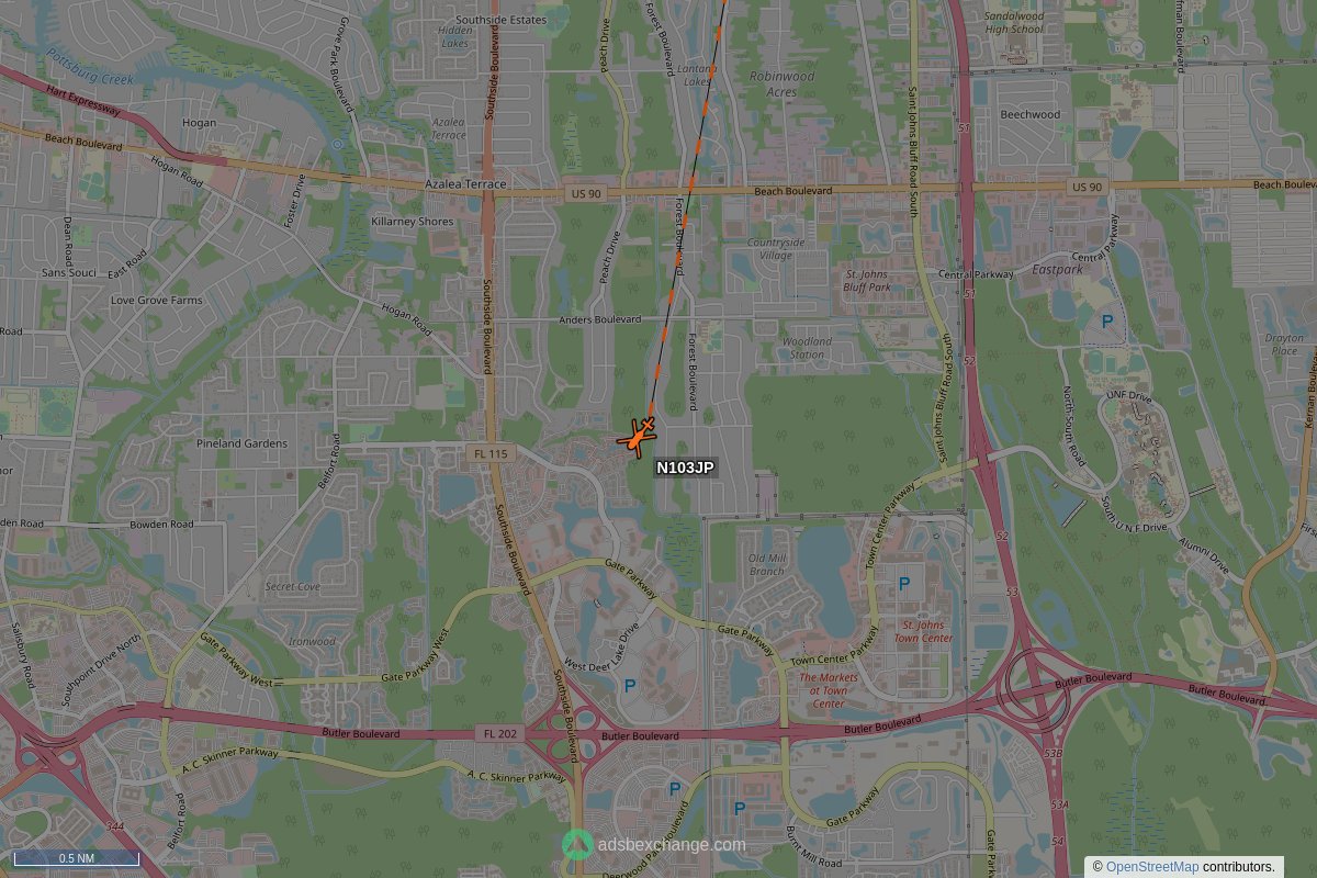 Police Overhead on Twitter "Jacksonville Sheriff N103JP (a B407) was