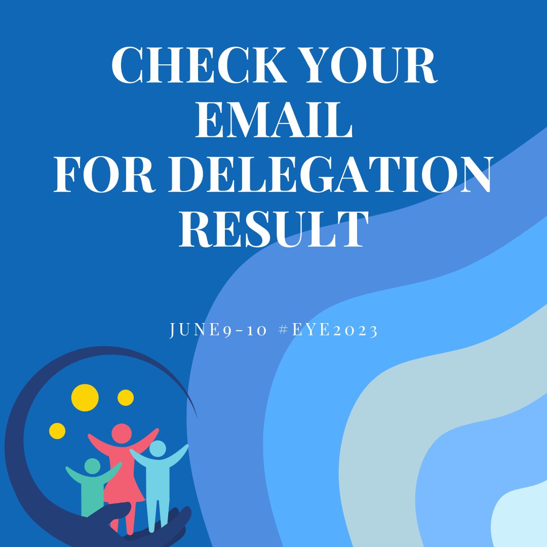 🎉 EYE2023 #Diasporavote Delegation Results Are Out!🎉
Applicants, don't forget to check your email and confirm if you've been selected.   
Remember, no matter the outcome, you should be proud of putting yourself out there.
#europeanyouth #europeanyouthevent #eye23 #eye2023