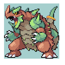 #fakemon #オリポケグランドラ。地面タイプ。 