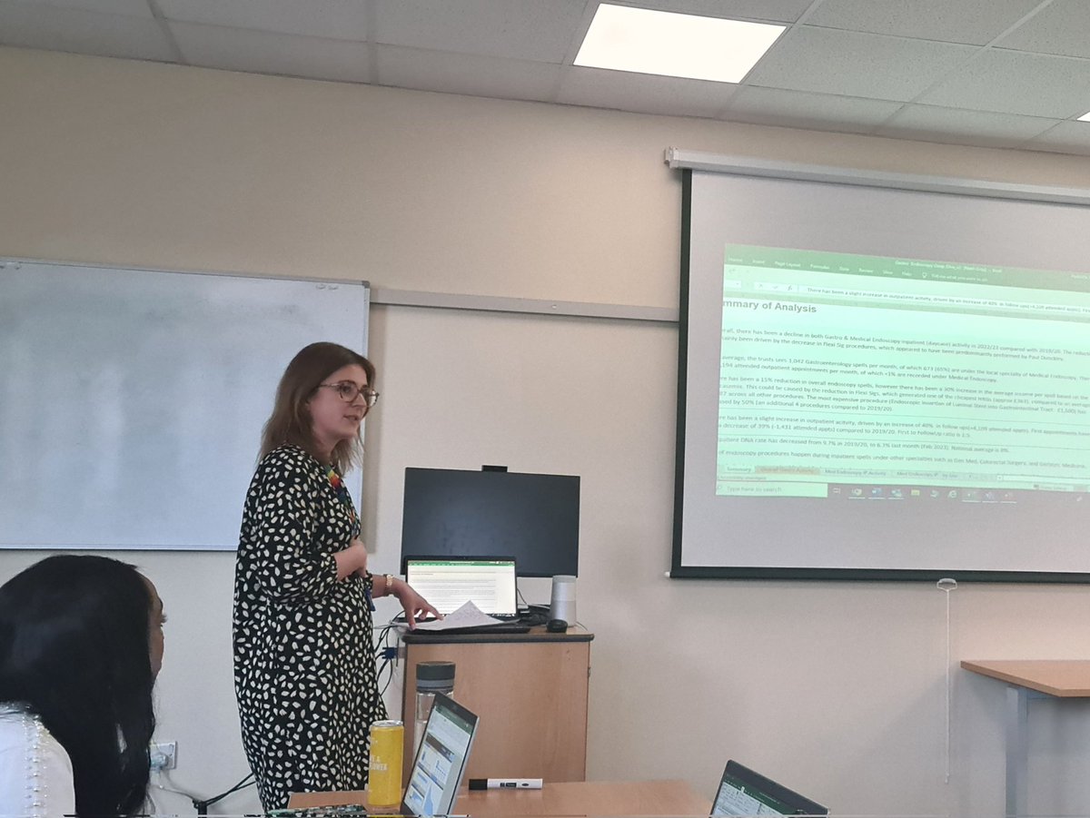 GHFTFinance's tweet image. A great 2nd EVO session with our Gastro service this week. #Engagement and knowledge-sharing is key to driving forward a better understanding.  #BI #PLICS #Productivity #NHS #Sustainability