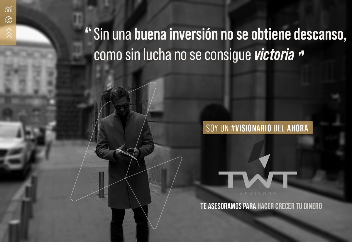 TWTAdvisors's tweet photo. Recuerda que el mayor placer en la vida es poder descansar sin preocupaciones, invierte hoy y has crecer tu dinero piensa en el futuro. 

TWT Advisors te asesora. 

#SOYUNVISIONARIODELAHORA https://t.co/6AiwyJVIH3