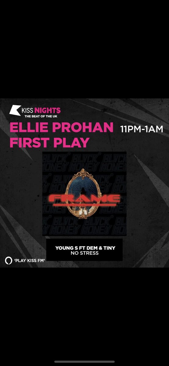 SamNwokeforo's tweet photo. Check out no stress was just played on Kiss fm @elliephohan https://t.co/FHd2hHIOSN