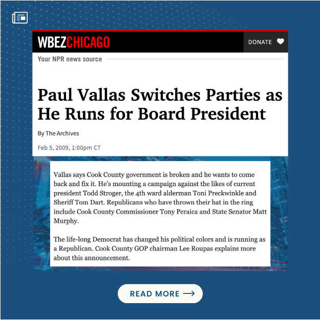 Brandon4Chicago's tweet photo. Throwback to when Paul Vallas switched parties and ran as a Republican. #TBT #RepulbicanPaulVallas

https://t.co/8v3Etp9U1j https://t.co/4cNgUnR2xz