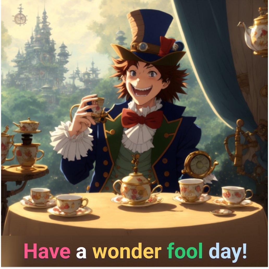 feelsart_ai's tweet photo. 🤡 Hola, amigos. We are deadly serious on this serious day. Sharing of these images is strictly prohibited. The guilty will be kissed by five clowns. Don’t smile. Don’t play -- this is a serious AI 👉  https://t.co/nDAzWXdd2V

#aprilfools #aprilfoolsday #applaunch #feelsartai https://t.co/5A8bCivAZk