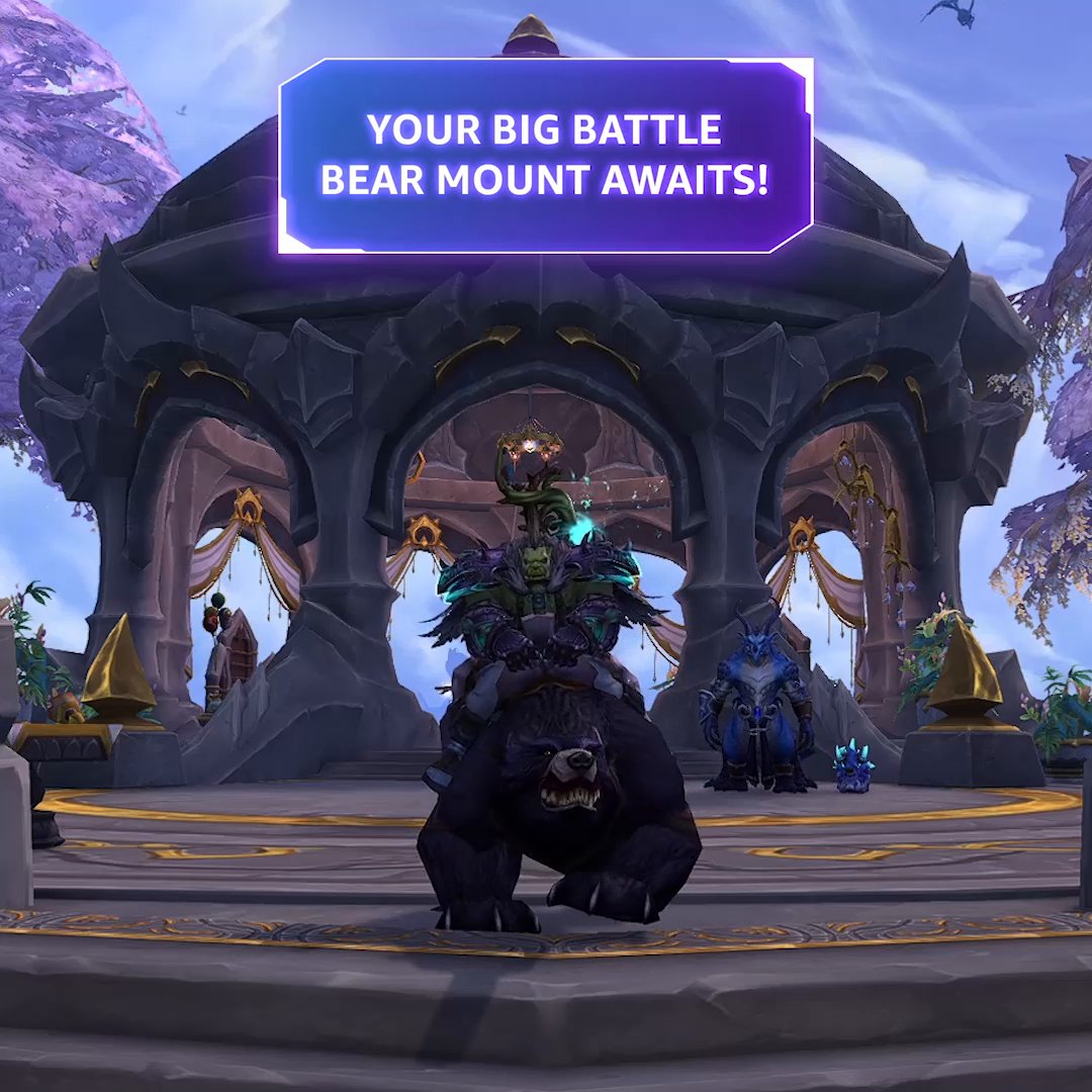 WoW Loot for Prime Gaming Members: The Big Battle Bear - News - Icy Veins