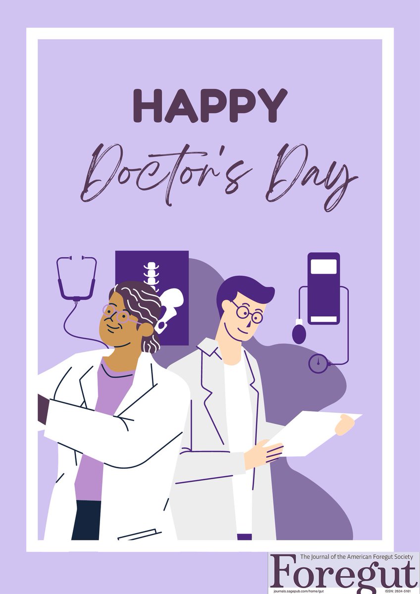 Foregut Journal (@foregut_journal) on Twitter photo We at #Foregut want to express our #gratitude for the sacrifices & important contributions to #medicine that 👩⚕️#physicians👨⚕️ make to better the lives of #patients!
#DoctorsDay🥼 #NationalPhysiciansWeek #GITwitter #SurgTwitter #MedTwitter <a href="/ForegutSociety/">The American Foregut Society</a> <a href="/EuropeanForegut/">European Foregut Society</a> We at #Foregut want to express our #gratitude for the sacrifices & important contributions to #medicine that 👩⚕️#physicians👨⚕️ make to better the lives of #patients!
#DoctorsDay🥼 #NationalPhysiciansWeek #GITwitter #SurgTwitter #MedTwitter <a href="/ForegutSociety/">The American Foregut Society</a> <a href="/EuropeanForegut/">European Foregut Society</a>