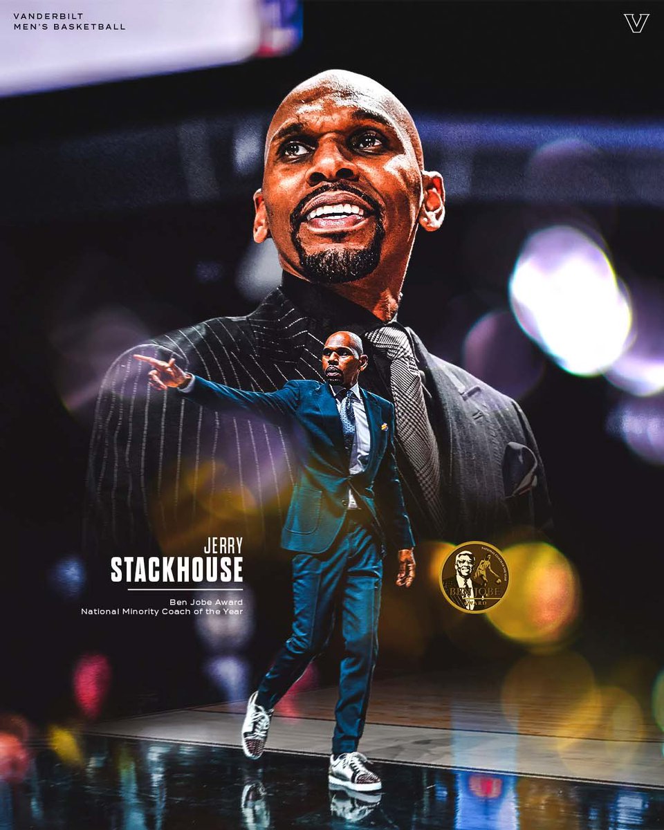 ⚓️ The 2023 Ben Jobe Award Winner - National minority coach of the year. 

<a href="/jerrystackhouse/">Jerry Stackhouse</a> 

#BeUs