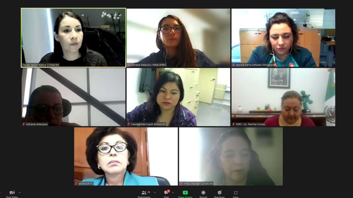 CONAVIM_MX's tweet photo. #UniendoEsfuerzos | Hoy sesionó la Comisión de Erradicación del Sistema Nacional para Prevenir, Atender, Sancionar y Erradicar la Violencia contra las Mujeres #SNPASEVM, para abordar la alineación de su Programa de Trabajo 2023 con las líneas del #PIPASEVM. https://t.co/TEOgyV24lv