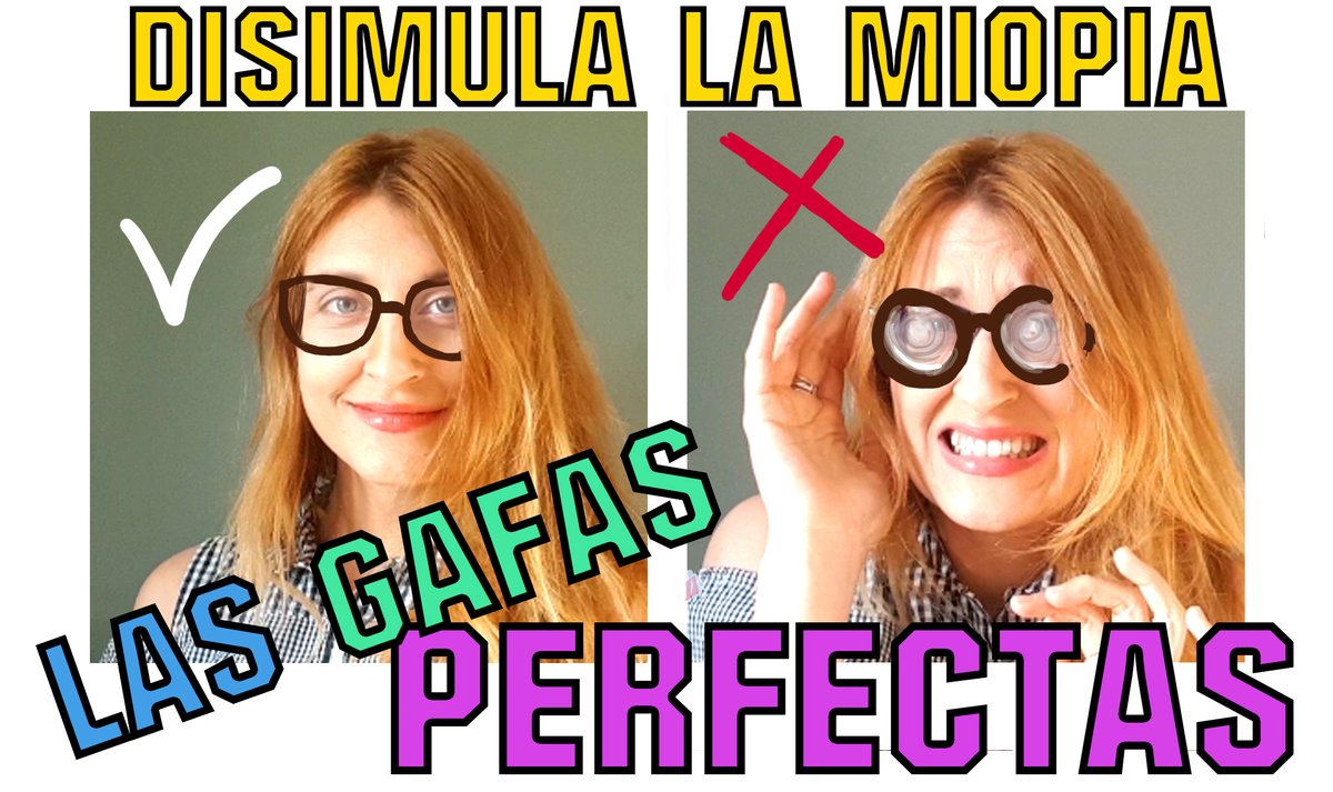AllendeLlado's tweet photo. Al fin os hablo de cómo conseguir que tus gafas de miopía luzcan bonitas y favorecedoras. Incluso yo, con mi miopía magna, llevo unas gafas que disimulan perfectamente mis dificultades visuales. https://t.co/dpGprFFW46 https://t.co/T8NkaJovVy