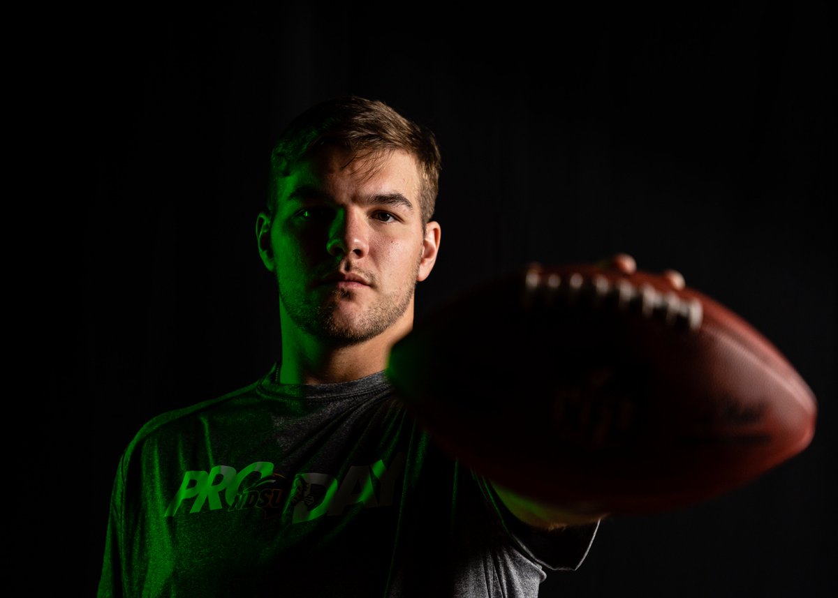 Good to see everyone's favorite fullback return to action at Pro Day. 

<a href="/HunterLuepke/">Hunter Luepke</a> | #NDSUProDay