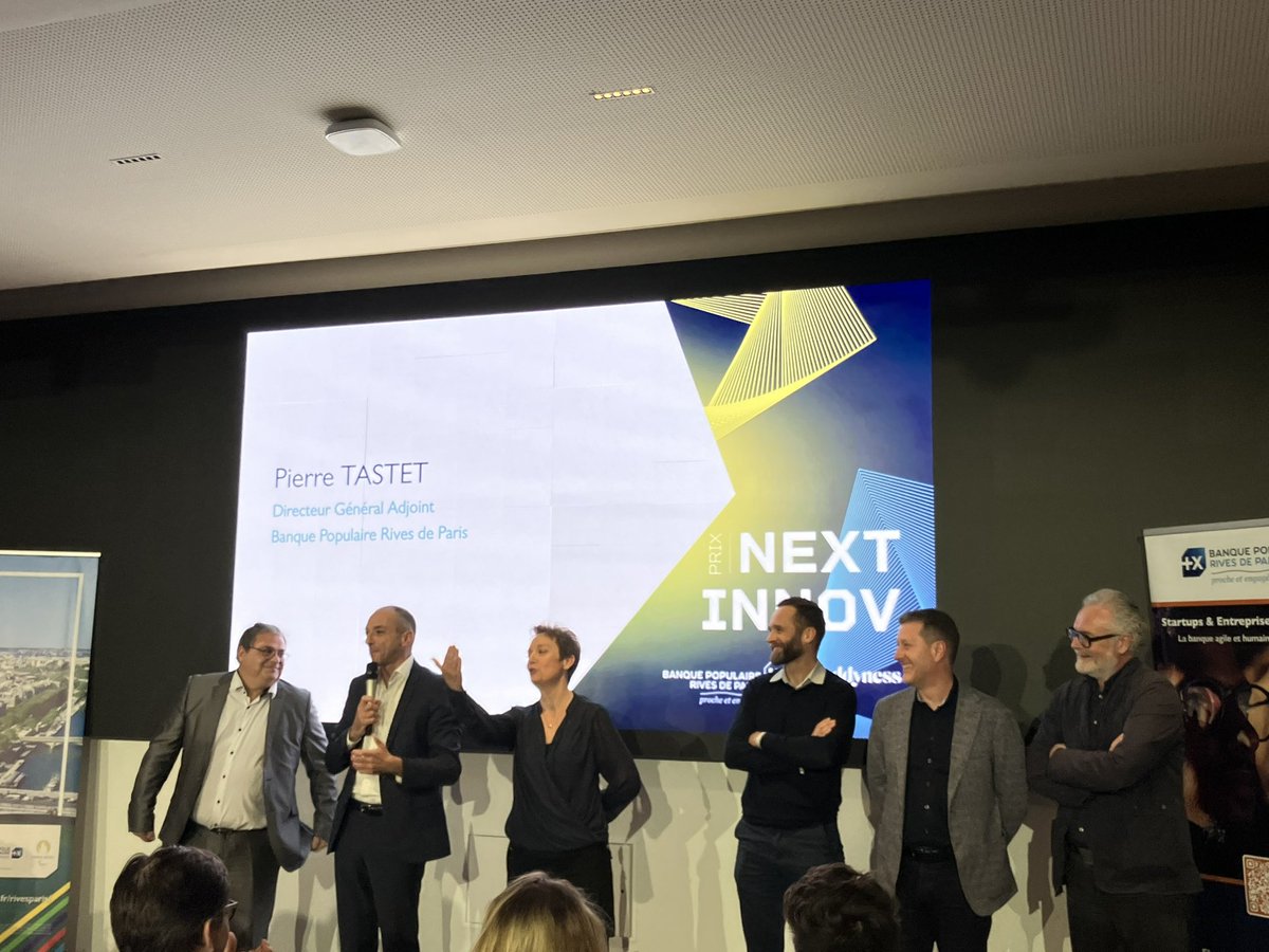Clôture de la remise des prix du concours #NextInnovBPRI par <a href="/TastetPierre/">Pierre Tastet</a> DGA <a href="/BP_RivesParis/">BP Rives de Paris</a> 🔥
#innovation #startup #RSE 

<a href="/sebbourguignon/">Sébastien Bourguignon</a> <a href="/RLDI_Lamy/">Lionel Costes</a> <a href="/baski_LA/">Baskaran Ambalavanan</a> @Analytics_659 <a href="/jeancayeux/">Jean CAYEUX (Hour CET)</a> <a href="/CurieuxExplorer/">Dev Khanna</a> <a href="/AnthonyRochand/">Anthony Rochand</a> <a href="/enilev/">Eveline Ruehlin</a> <a href="/efipm/">Dr Efi Pylarinou</a> <a href="/Khulood_Almani/">Dr. Khulood Almani | د.خلود المانع</a> <a href="/BetaMoroney/">Tony Moroney</a>
